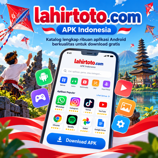 Ilustrasi informasi aplikasi lahirtoto